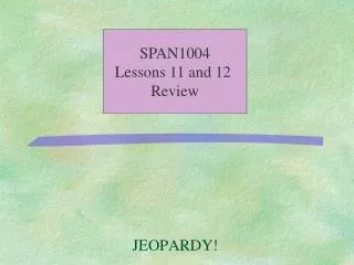 jeopardy