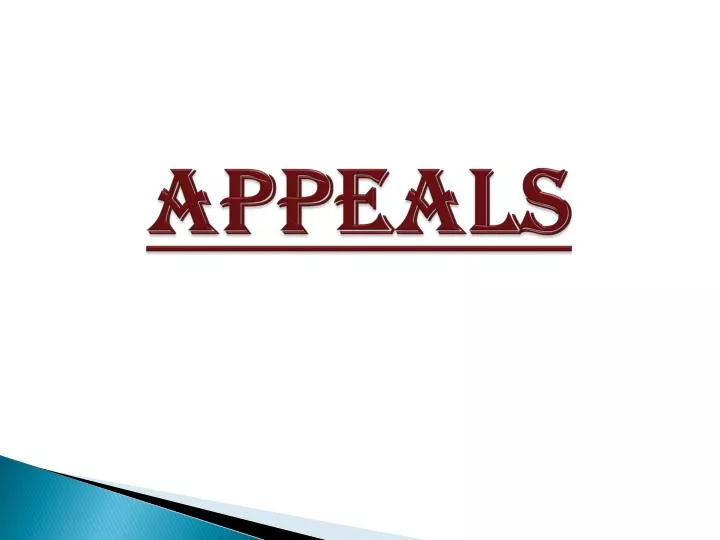 appeals