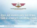 CIVIL AVIATION AGENCY - slide 1