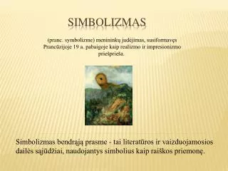 SIMBOLIZMAS