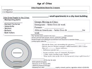 Age of Cities