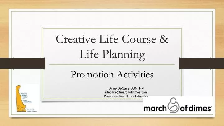 creative life course life planning