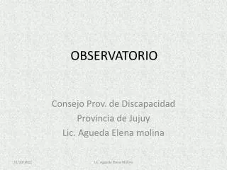 observatorio