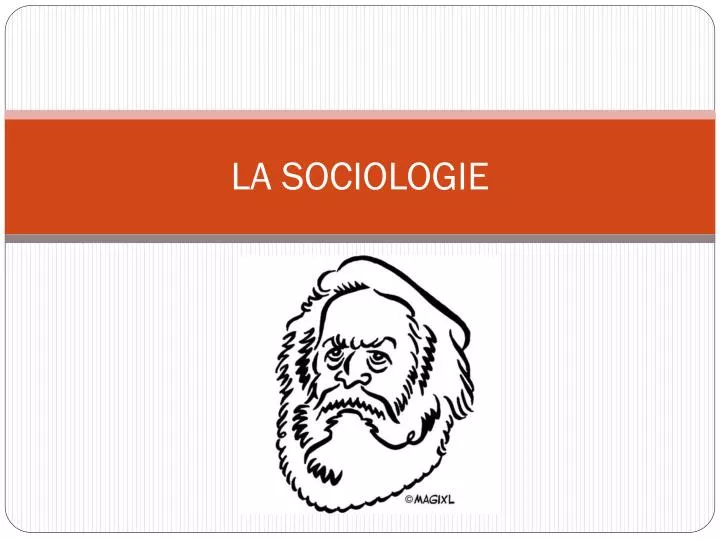 la sociologie