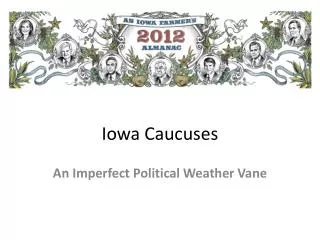 Iowa Caucuses