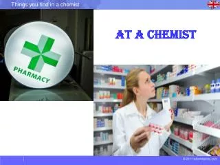 At a Chemist
