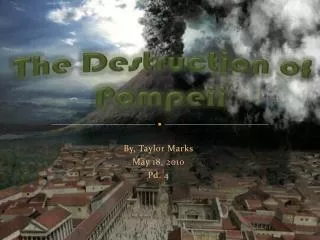 The Destruction of Pompeii