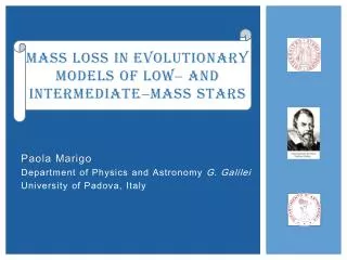Mass Loss in Evolutionary Models of Low ? and Intermediate ?Mass Stars