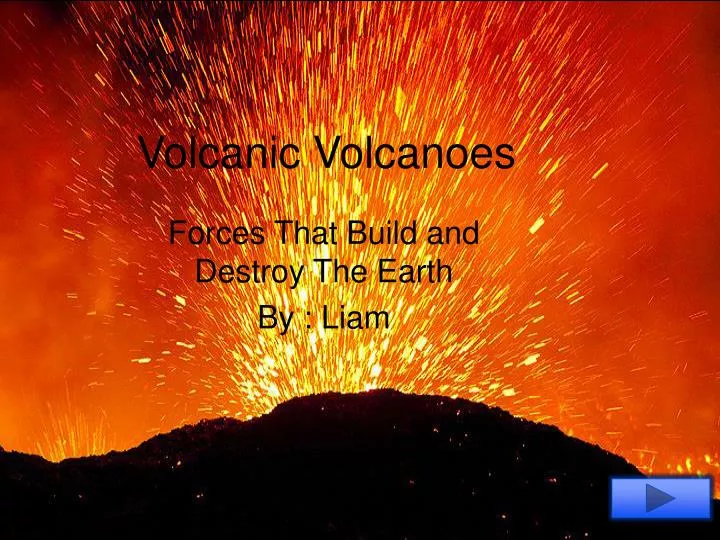 volcanic volcanoes