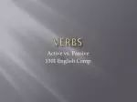 Verbs - slide 1