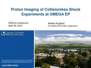 Proton Imaging of Collisionless Shock Experiments at OMEGA EP