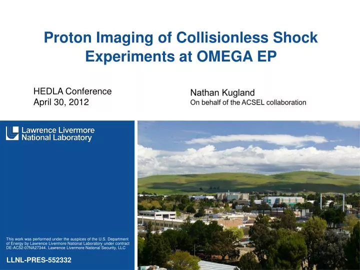 proton imaging of collisionless shock experiments at omega ep