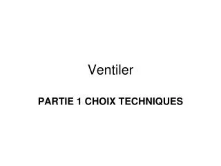 ventiler