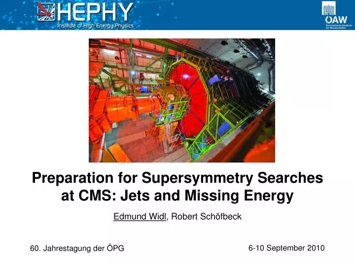 preparation for supersymmetry searches at cms jets and missing energy