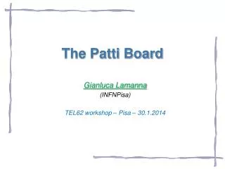 The Patti Board