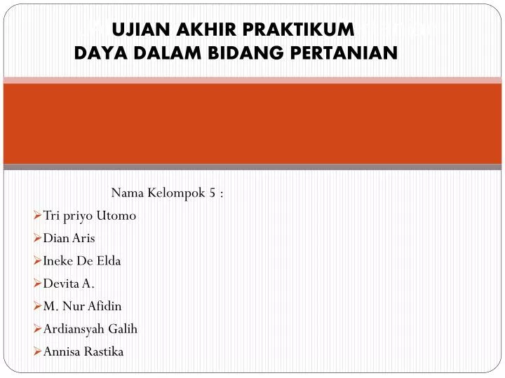 uap daya dalam bidang pertanian