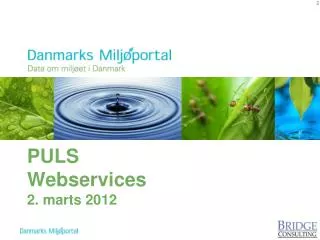 puls webservices 2 marts 2012