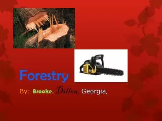 forestry
