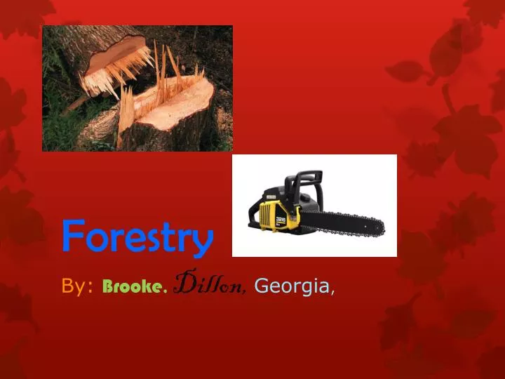 forestry