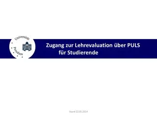 zugang zur lehrevaluation ber puls f r studierende
