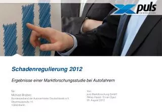 schadenregulierung 2012