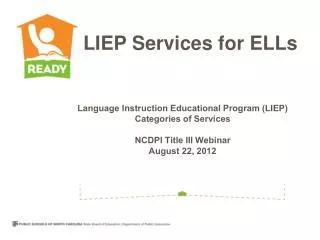 LIEP Services for ELLs