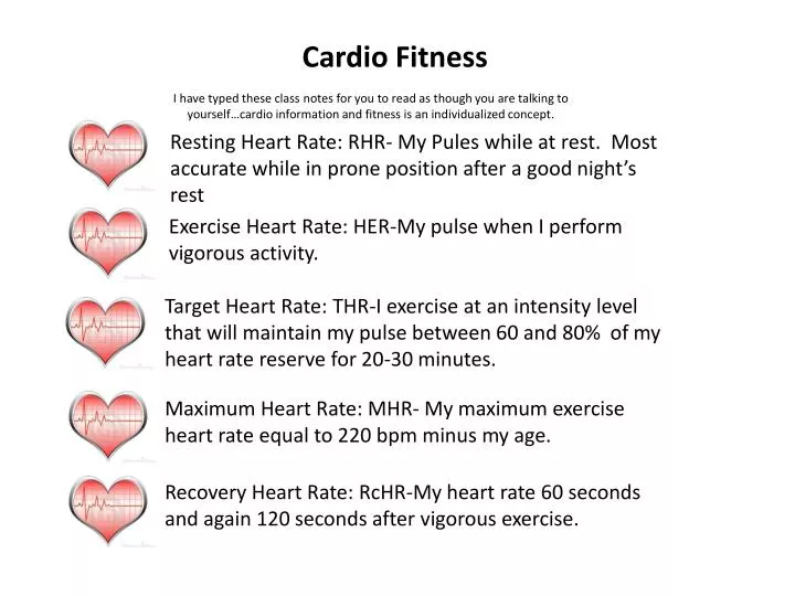 cardio fitness