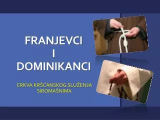 franjevci i dominikanci