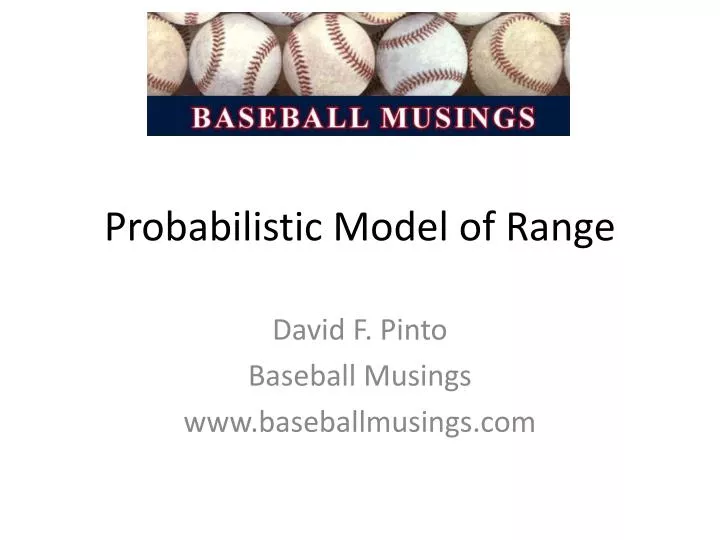 probabilistic model of range