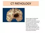 CT PATHOLOGY - slide 1