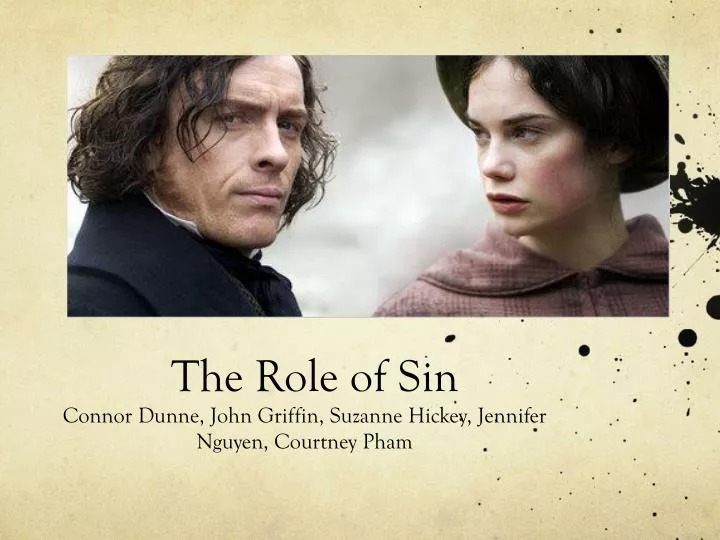 the role of sin