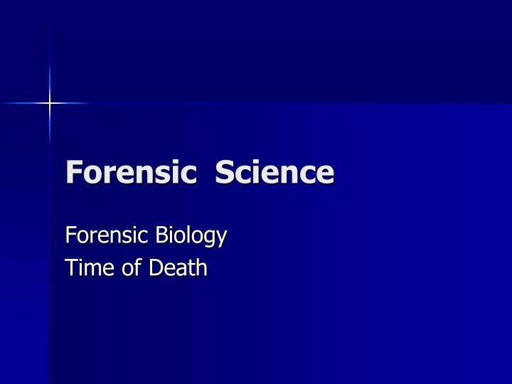 forensic science