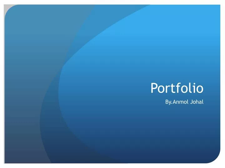 portfolio