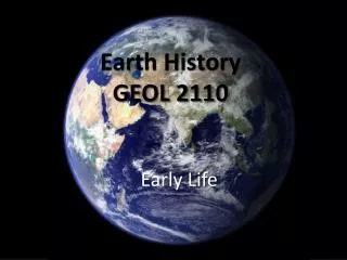 earth history geol 2110