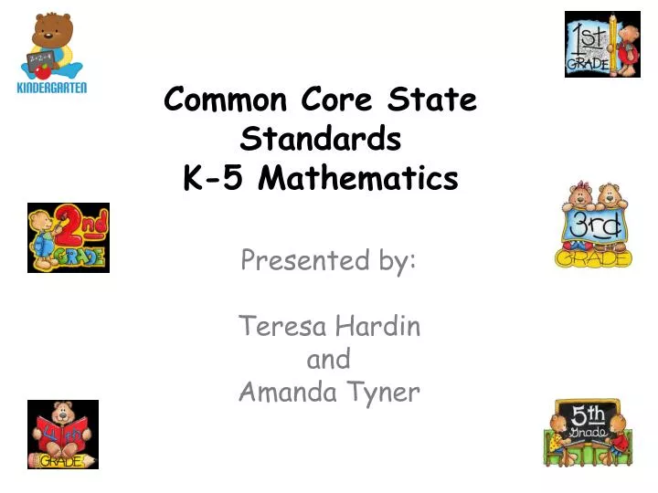 common core state standards k 5 mathematics