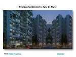 Residential Flats For Sale In Pune - slide 1