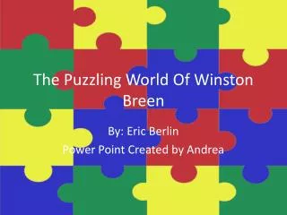 The Puzzling World Of Winston Breen