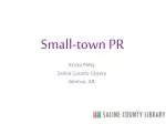 Small-town PR - slide 1