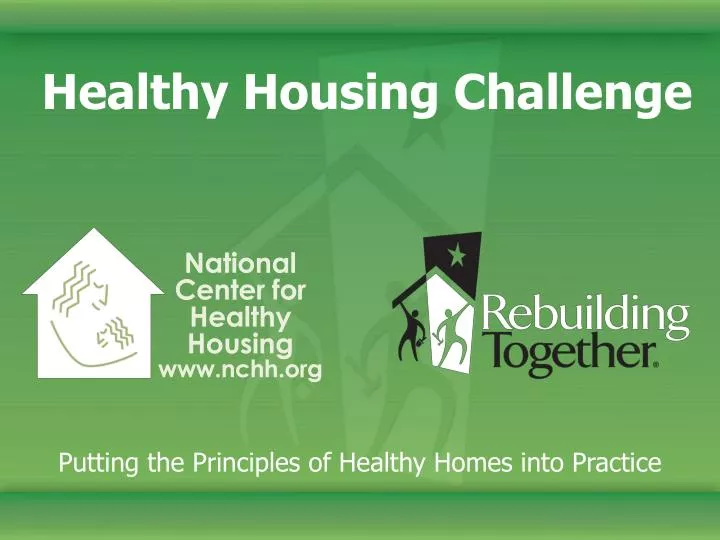 national center for healthy housing www nchh org