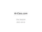 AI-Class.com - slide 1
