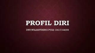 profil diri