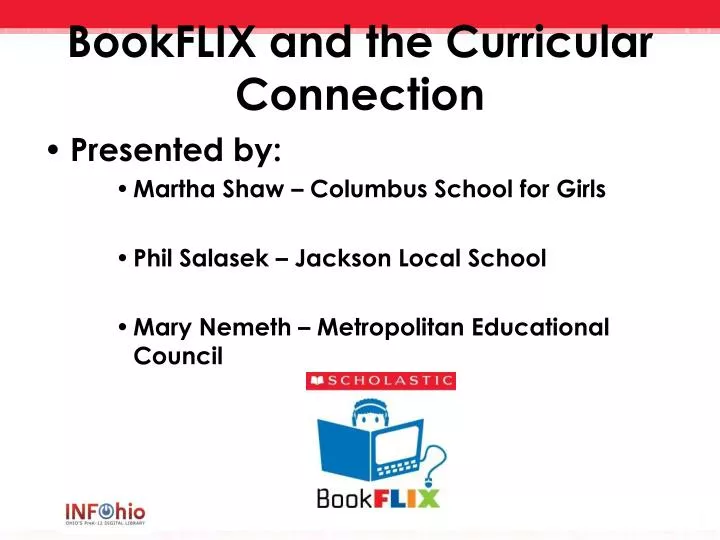 bookflix and the curricular connection