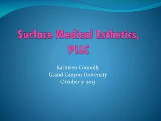 Surface Medical Esthetics, PLLC