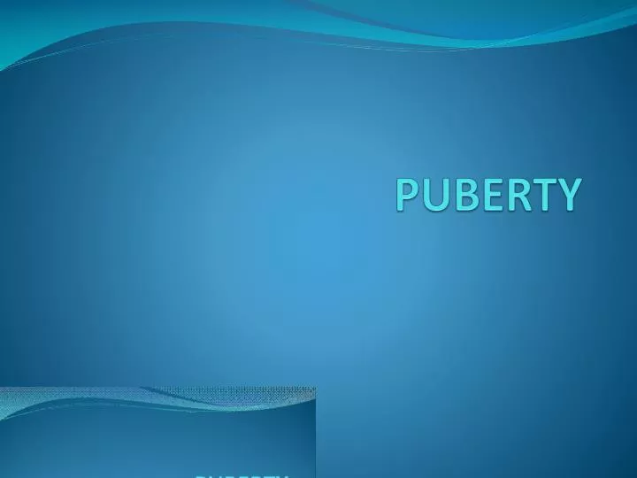 Ppt Puberty Powerpoint Presentation Free Download Id1898468 5946