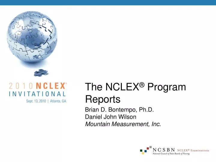 the nclex program reports