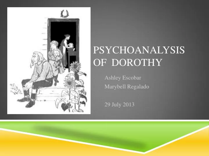 psychoanalysis of dorothy
