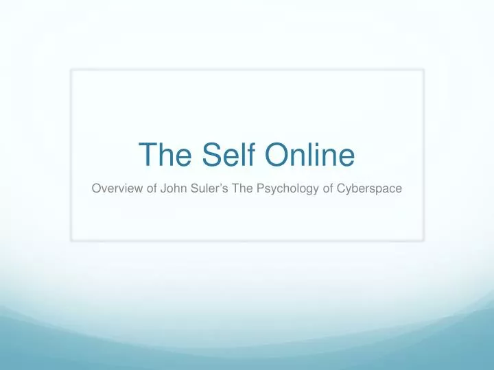 the self online