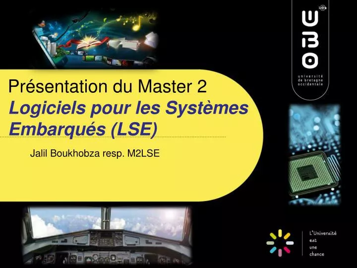 pr sentation du master 2 logiciels pour les syst mes embarqu s lse