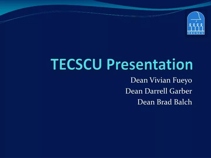 tecscu presentation