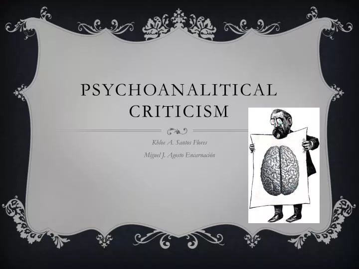 psychoanalitical criticism